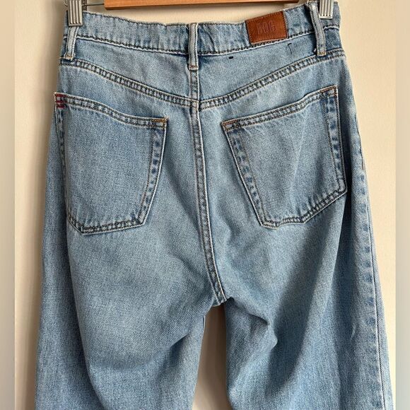 BDG Slim Straight Jean Frayed Hem Cropped Sz 25 - Picture 7 of 11